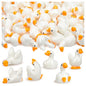 36pcs Mini Resin Goose Figurines, Tiny Animal Figurine Bulk