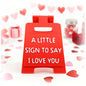 A Little Sign to Say I Love You, 3D Design, Card & Envelope Included - color: Mini Love Sign