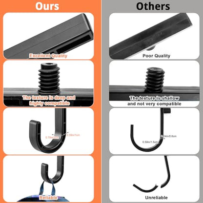 6 Packs Storage Shed Hooks Compatible with Suncast Shed and Craftsman Shed - style: A