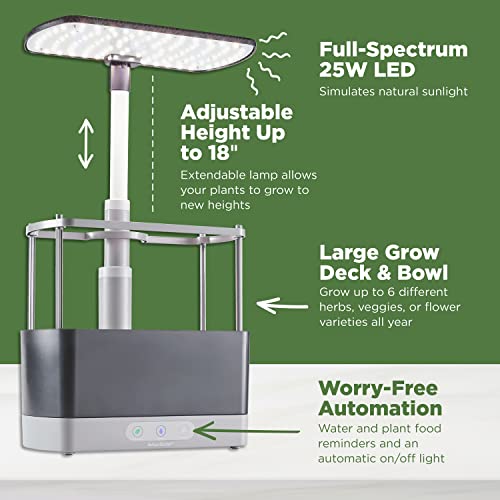 AeroGarden Harvest XL Indoor Garden Hydroponic System, White