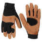 Carhartt Men's High Dexterity Reinforced Secure Cuff Glove - color: Black Barley, size: Large
