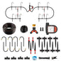 Anleolife 82.4FT Automatic Drip Irrigation System Kit with Water Timer - style: 82.4FT Automatic Kit