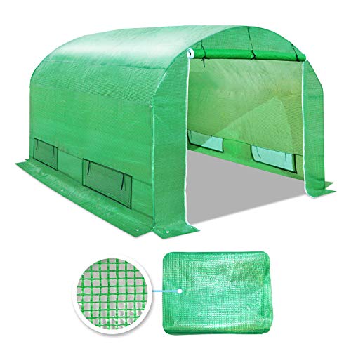 BenefitUSA Replacement Cover for Greenhouse (10'x7'x6') - size: 10'x7'x6'