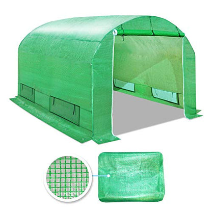 BenefitUSA Replacement Cover for Greenhouse (10'x7'x6') - size: 10'x7'x6'