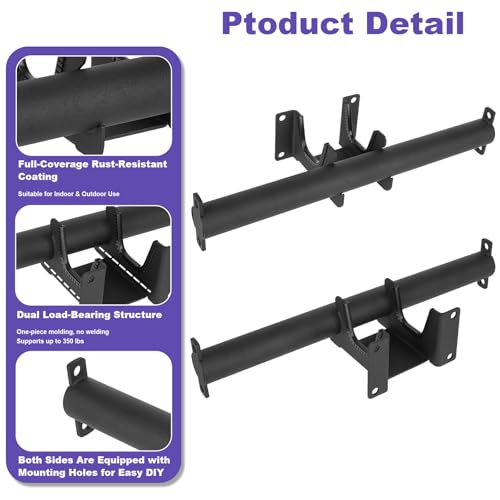 Backpack Blower Wall Hanger,Heavy Duty Wall Mounted Backpack Blower Rack,Backpack Leaf Blower Hanger for Backpack Leaf Blowers,Garden Sprayers,Chainsaws