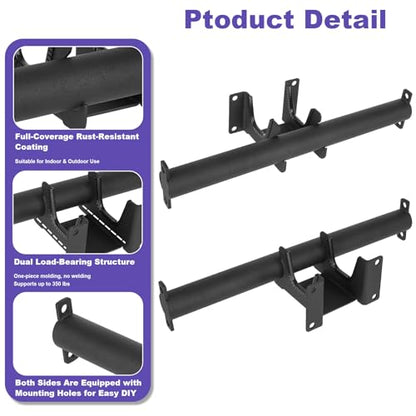Backpack Blower Wall Hanger,Heavy Duty Wall Mounted Backpack Blower Rack,Backpack Leaf Blower Hanger for Backpack Leaf Blowers,Garden Sprayers,Chainsaws
