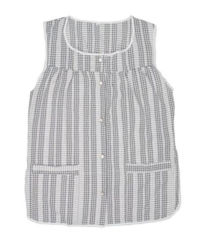 Nanxson Cobbler Aprons for Women with Pockets Smock Apron with Buttons - color: Black, size: XX-Large