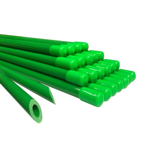Fiberglass Friendly Garden Stakes Durable 58 inch, for Plant Support Tomato, Tree, Strawberry, Plant, Support Fencing Stakes 5/16" Diameter (20pcs) - size: 58 inch