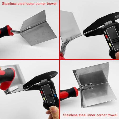 Drywall Corner Tool 2pcs/Set - size: Corner Trowel Set