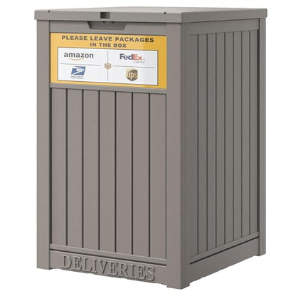 Package Delivery Box for Outside, Grey - color: 021 Grey