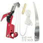 BAYTORY Extendable Tree Pruner Saw Head Without Pole, High-Altitude Branches Trimmer Pruning Shears, Harvester Clipper for Plant Twig Vine, Garden Trimming Tool - style: Iron Connector | 2-Wheel