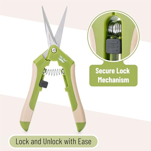 Mr. Pen- Gardening Scissors, 6.5 Inch, Green - style: Light Green