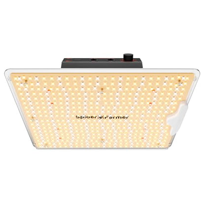 Spider Farmer SF1000D LED Grow Light, Dimmable Full Spectrum for 2x2 Tent - size: 2x2