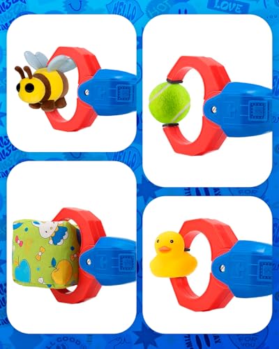 Claw Grabber Toy for Kids, 15.7'' Kids Grabber Claw Pickup Tool, Blue - color: Blue