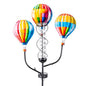 Solar Rain Gauge, Hot Air Balloon Rain Gauge Outdoor