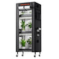 Spider Farmer 4 Tier Mini Greenhouse Plant Shelf with Grow Lights Indoor - size: S-16x12x47in