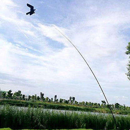 Birds Scarer Hawk Flying Kite Simulated Hawk Flash Reflective Device Professional Pigeon Scarer for Outdoor Home Garden Farm