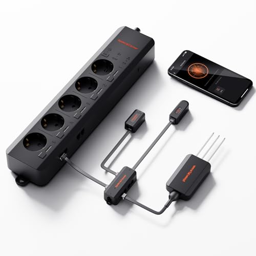 Spider Farmer GGS AC5 Power Strip Kits 5 AC APP-Based Controls Outlets - size: 5 Outlets