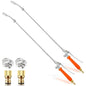 29"Sprayer Wand, Stainless Steel, Adjustable Nozzle, 3/8"Hose, 2 pack