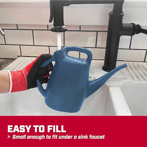 CHAPIN 48006 1/2-Gallon Watering Can, Lightweight for Easy Watering - style: 0.5 Gallons, Blue