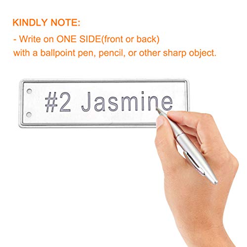 Aluminum Plant Labels, Double Sided Metal Labels, Metal Label Tree