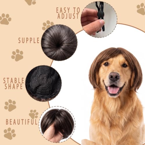 6 Pack Funny Cat and Dog Wig - color: Colorful-1