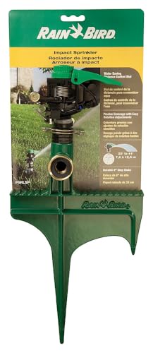 Rain Bird P5RLSP Impact Sprinkler, Full Circle, 25-41 Feet - size: 25' - 41', style: Plastic Impact Sprinkler on Stake