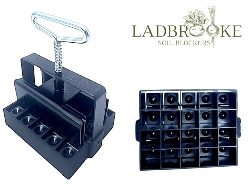 Authentic Ladbrooke Micro 20 Soil Blocker, Twenty 3/4" Blocks, England