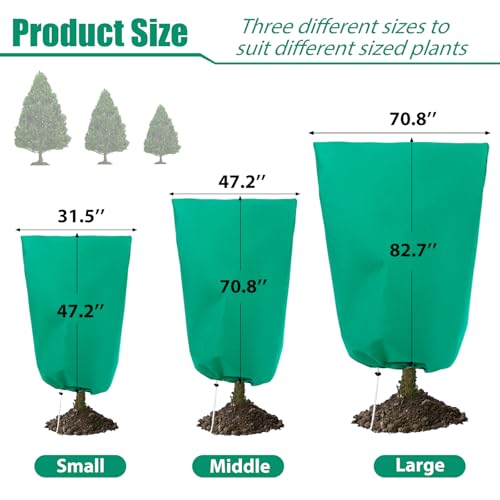 2 Pack Plant Covers Freeze Protection, 84"X72" Frost Blankets for Winter - size: 2PCS-84" X 72"