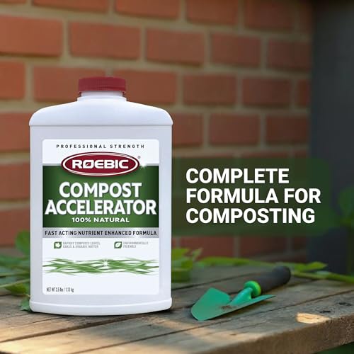 Roebic CA-1 Bacterial Compost Accelerator: 2.5 pounds, for faster composting, 2.5 LBS (Pack of 12) - size: 2.5 LBS (Pack of 12)