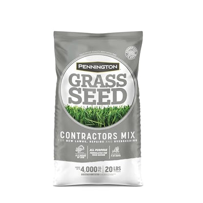 Pennington Contractors Central Grass Seed Mix, 20 lb - size: 20 LB