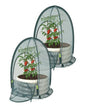 Pop up Gardening Net Cover,29.5x29.5x39.4 inches Pack of 2,Pest Guard Cover for Vegetables Fruits Durable Plant Gardening Net, Pop-Up Chicken Pen for Small Animals Outdoor Run and Pet Enclosure - size: 29.5x29.5x39.4 inches