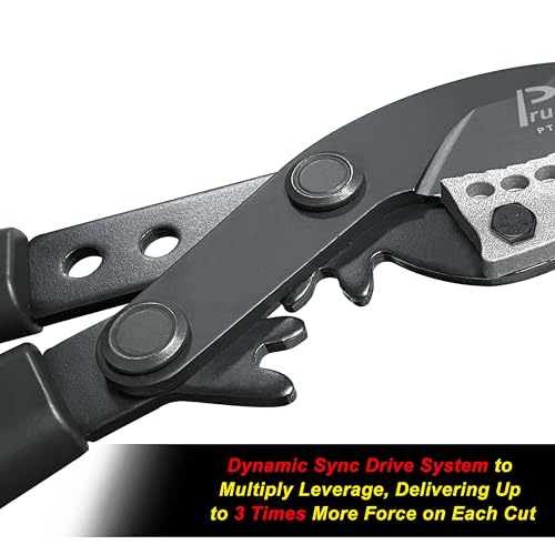 Loppers for Tree Trimming Heavy Duty, 26-40 Inch Handle Telescopic Tree Trimmer, Sync Drive Leverage Pruner, 2 Inch Branch Cutter