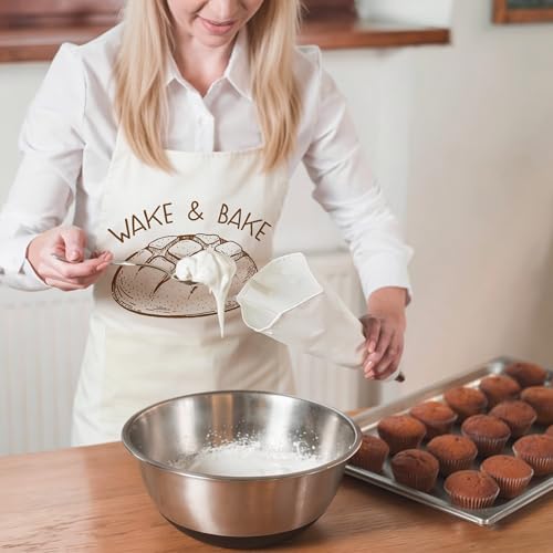 Sourdough Apron Gifts for Bakers, Adjustable Apron, Gifts for Bread Bakers, Perfect for Baking Cooking - color: Style-5