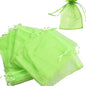 30 Pcs 3.9''×5.9'' Drawstring Fruit Netting Bags, Reusable Garden Netting Bags, Fruit Cover Mesh Bag for Fruit Trees Vegetable Floral - size: 3.9''×5.9''