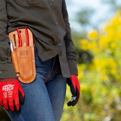 Felco F910 Leather Holster - style: Leather Plus