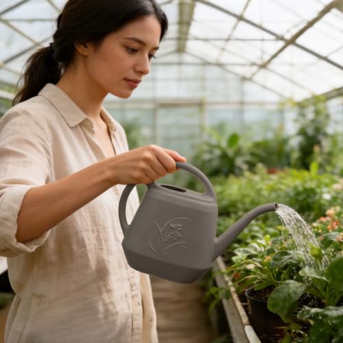Watering Can Grip -1 Gallon - Coffee Color - color: Coffee Color