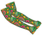FREEHOTU Gardening Arm Sleeves for Women Men - color: Green Tropical Paisley Floral