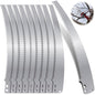 Yaocom 10 Pcs 12 Inch Pole Saw Blade Tree Pruner Replacement Blade Compatible with Corona TP 3841 TP 3811 TP 3714 TP 3712 TP 3702 TP 2712 TP 2612 TP 2512 Pruning Saws Trimmers, 3 Cutting Surface