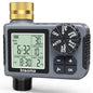 Sprinkler Timer with Brass Inlet, Water Timer for Garden Hose with Auto/Manual/Rain Delay Mode, Easy Setup Hose Timers for Lawn, Garden, Vacation Watering,1 Outlet - size: 1-Zone-T