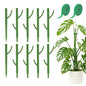 Heavy-Duty Monstera Plant Support Stakes - 10-Piece Stackable Sticks