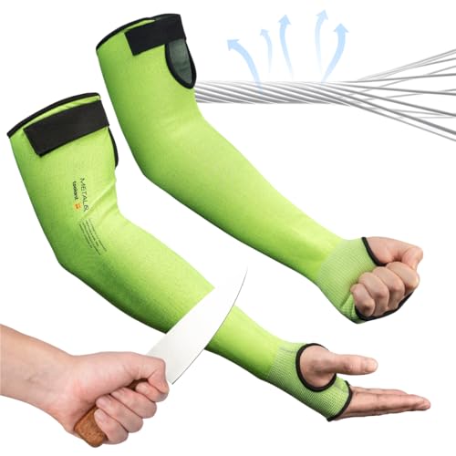 toolant Ultra-Comfort Cut Resistant Sleeves for Gardening & Welding