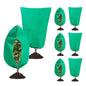 8 Pack Plant Covers Freeze Protection, 31.5"x47.2" with Zipper Drawstring - color: Green