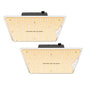 Spider Farmer SF1000D 2 Pack LED Grow Light Dimmable Full Spectrum 2x4 Tent - size: 2x4