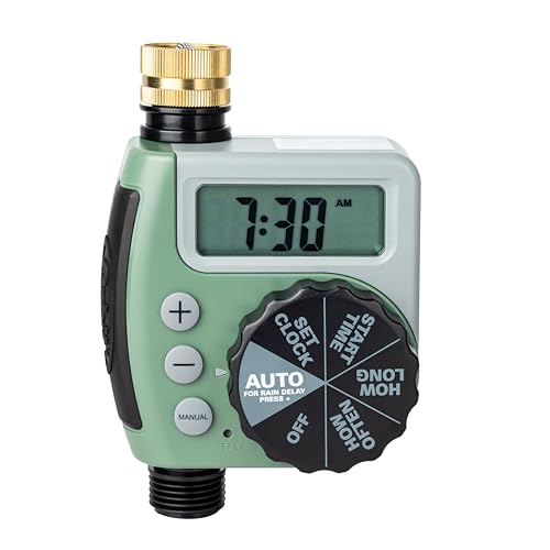 Orbit 62056 One Outlet Single-Dial Hose Faucet Timer (Pack of 2) - size: Single (Pack of 2)