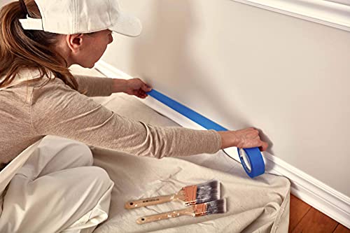 Canvas Painters Drop Cloth (Size 4 x 12 Feet - Pack of 1) - Pure Cotton Paint Drop Cloth for Painting, Curtains, Furniture & Floor Protection - All Purpose Thick Canvas tarp with Double Stitched Edges - size: 4' x 12' - Pack of 1