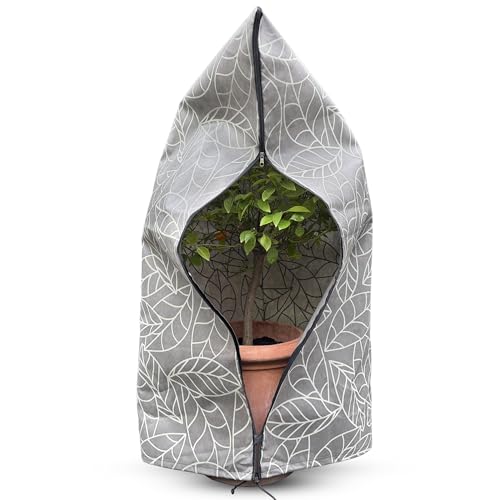 Plant Covers Freeze Protection 32"x47" | 2-Pack Winter Frost Blankets - size: 32 x 47 In