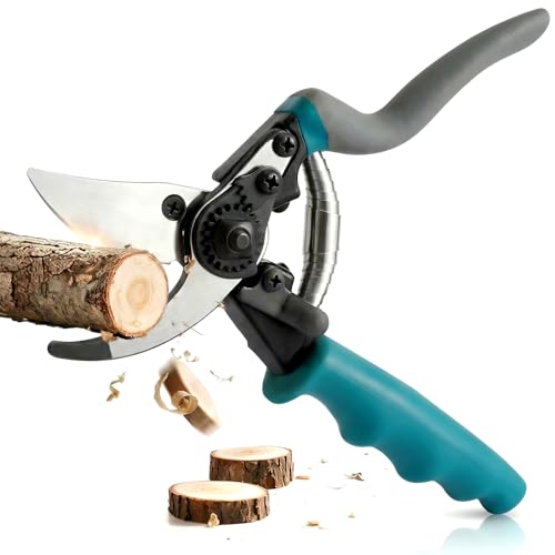 Heavy Duty Branch Cutter, Ergonomic Garden Clippers Shears for Gardening