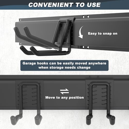 Ultrawall Wall Mounted Garage Tool Organizer, Garden Tool Organization