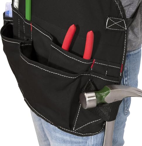 Dickies 16-Pocket Workshop Bib Apron - color: Black, style: 1 Unit